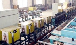 induction quenching line