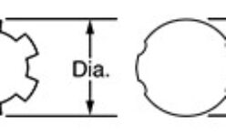 Cold Drawn Steel Special Shape Spline Profiles For Splined Shaft