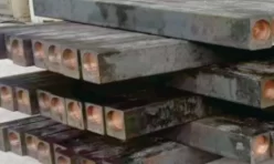 Copper-Embedded Cathode Steel Bar | Military-Grade Quality | Fushun Special Steel Manufacturer