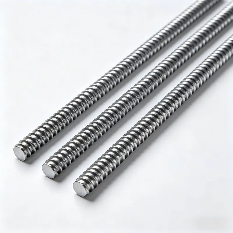 BS 6744 Grade 1.4362 duplex stainless steel ribbed rebar with crescent-shaped transverse ribs for balanced high-strength and corrosion-resistant concrete reinforcement