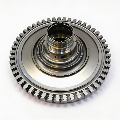 Inconel 718 turbine disc forging